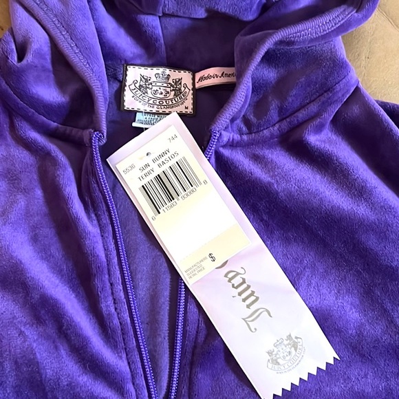 Juicy Couture Velour Purple Tracksuit 🌸 Y2K New NEW! - Picture 3 of 11